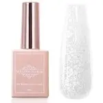 UV Gel - 5401- Confetti Gel - White